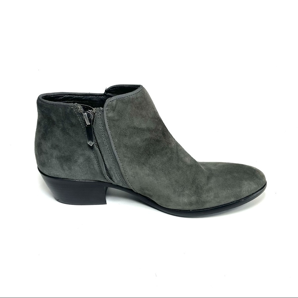 Sam Edelman Petty Women’s Ankle Boots Gray Suede Size‎ 6.5 - Picture 2 of 12